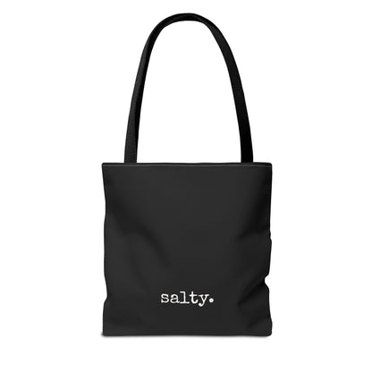 Salty. Heartbreaker. Heavy-Duty Tote Bag (The One Word Collection)
