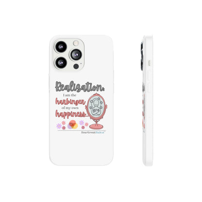 Harbinger of Happiness Haiku - Semi-Transparent Flexible iPhone Case