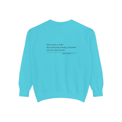 Luxurious comfort and style are what this unisex, garment-dyed sweatshirt is all about. It's made with 80% ring-spun cotton and 20% polyester and the fabric is 3-end garment-dyed, ring-spun, color-blast fleece with a 100% cotton face. Each sweatshirt come