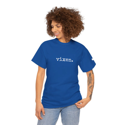 Vixen. Graphic Tee — Minimalist T-Shirt (The One Word Collection)