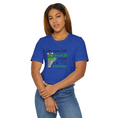 Jack and Jill Divorced Haiku - Lightweight Jersey T-Shirt