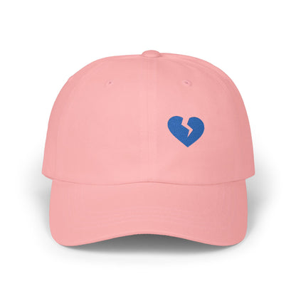 Solo Broken Heart (in Teal) - Classic Adjustable Cap (Only Hearts Collection)