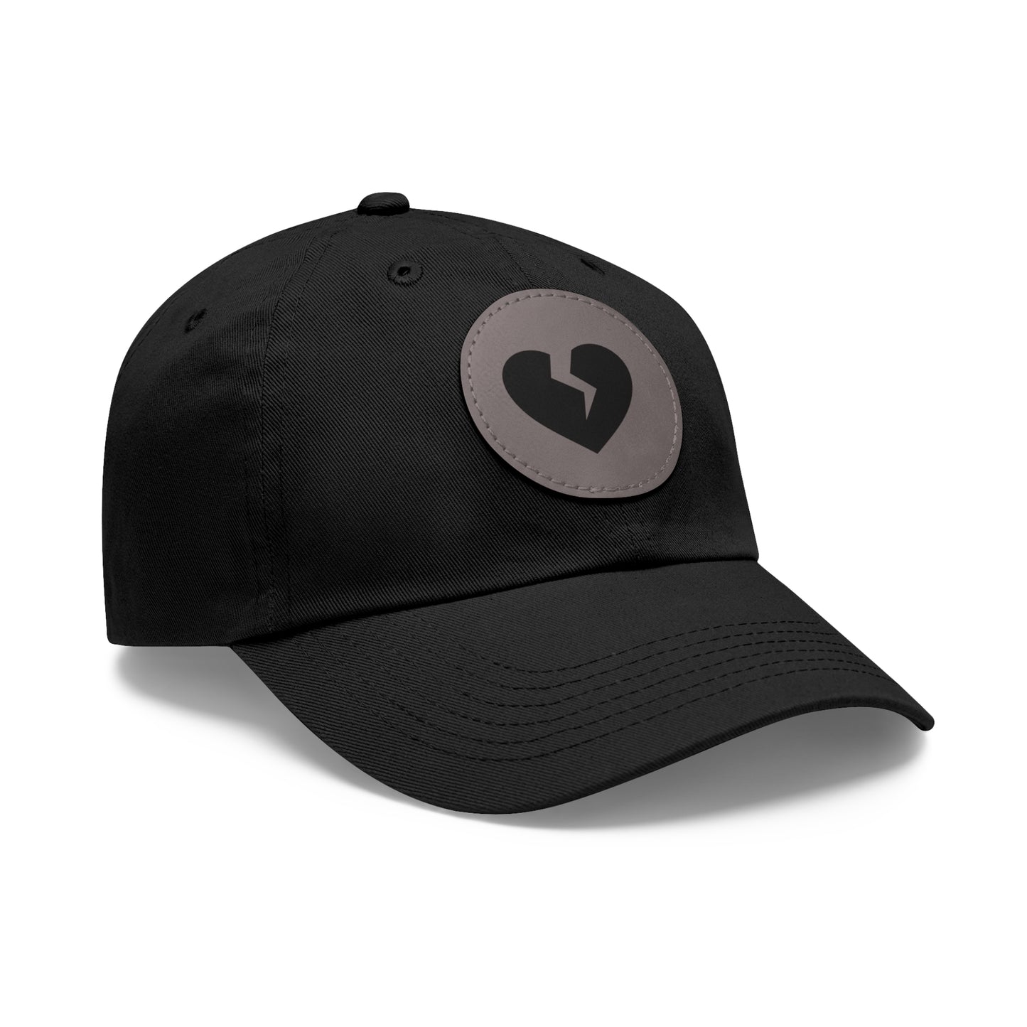 Solo Heart - Leather Patch, Casual Hat (Only Hearts Collection)