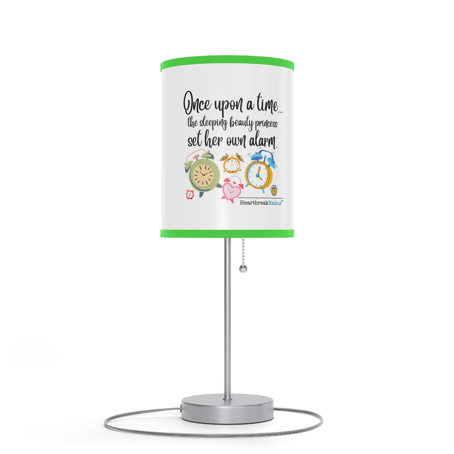 Sleeping Beauty's Alarm Haiku - Modern Table Lamp