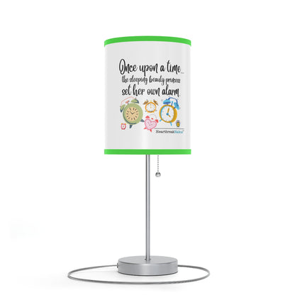 Sleeping Beauty's Alarm Haiku - Modern Table Lamp