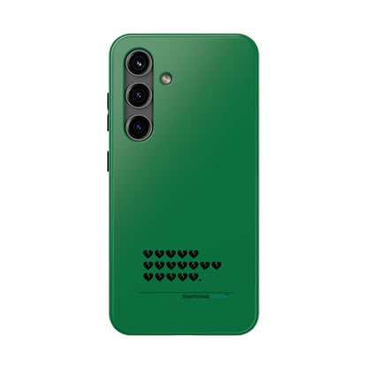 Hieroglyph Heartbreak Haiku Tough Phone Cases (evergreen)