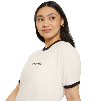 Vixen. University Ringer Tee - (The One Word Collection)