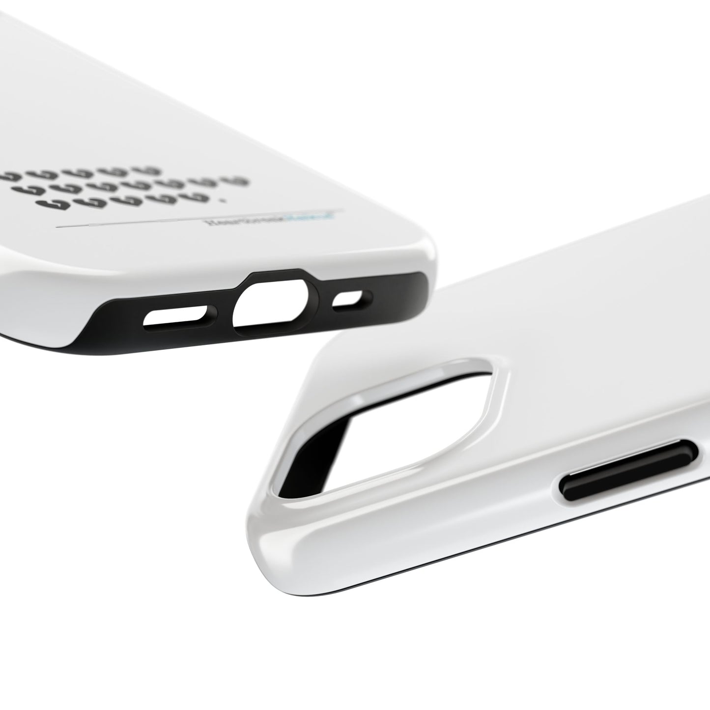 Hieroglyph Heartbreak Haiku Tough Phone Cases (white)