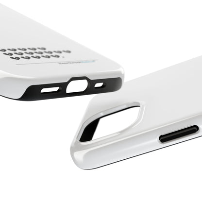 Hieroglyph Heartbreak Haiku Tough Phone Cases (white)