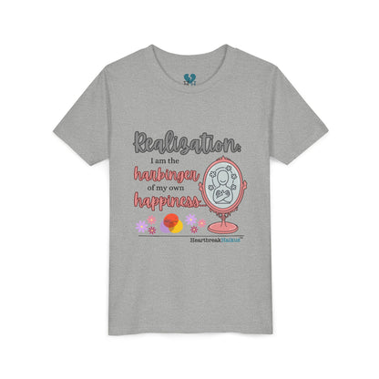 Harbinger of Happiness Haiku - Youth Medium-Weight Happiness Tee