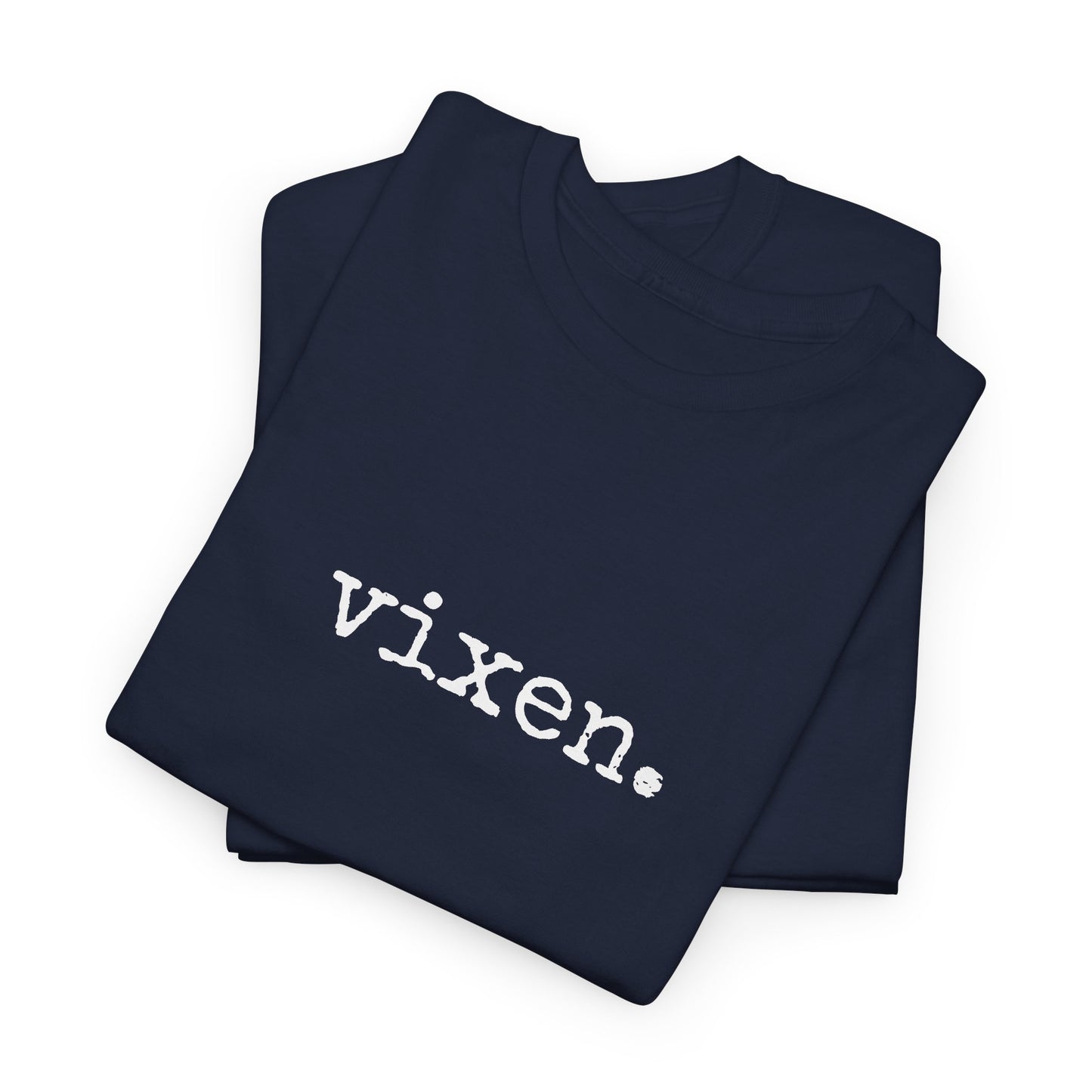 Vixen. Graphic Tee — Minimalist T-Shirt (The One Word Collection)