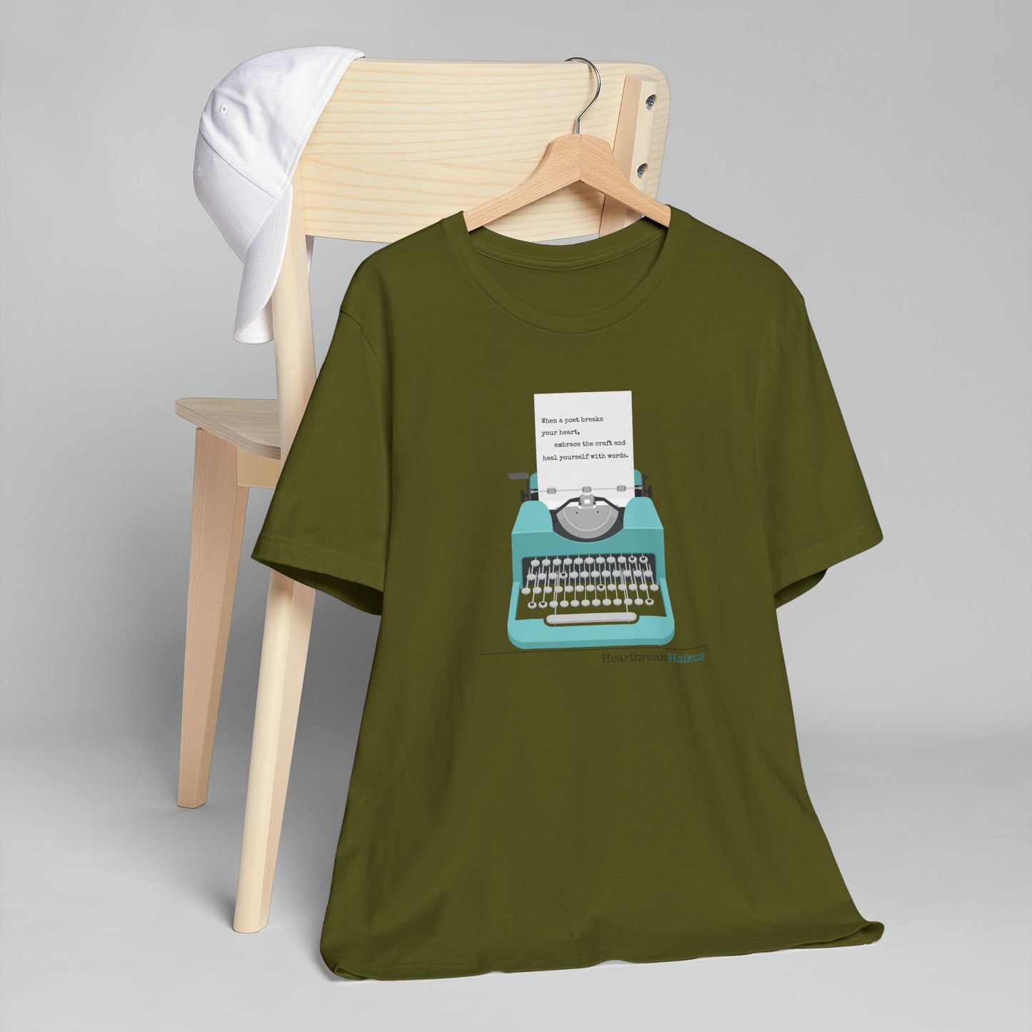 Heal Yourself with Words Haiku - Lightweight Jersey T-Shirt