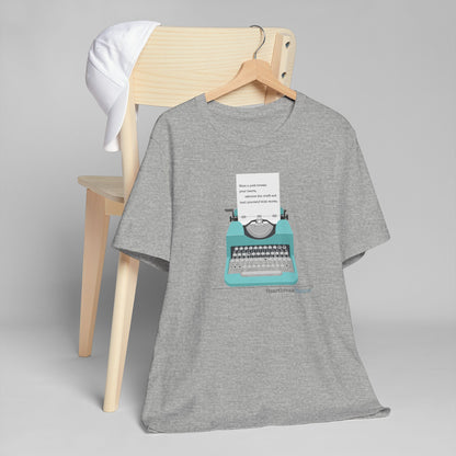 Heal Yourself with Words Haiku - Lightweight Jersey T-Shirt