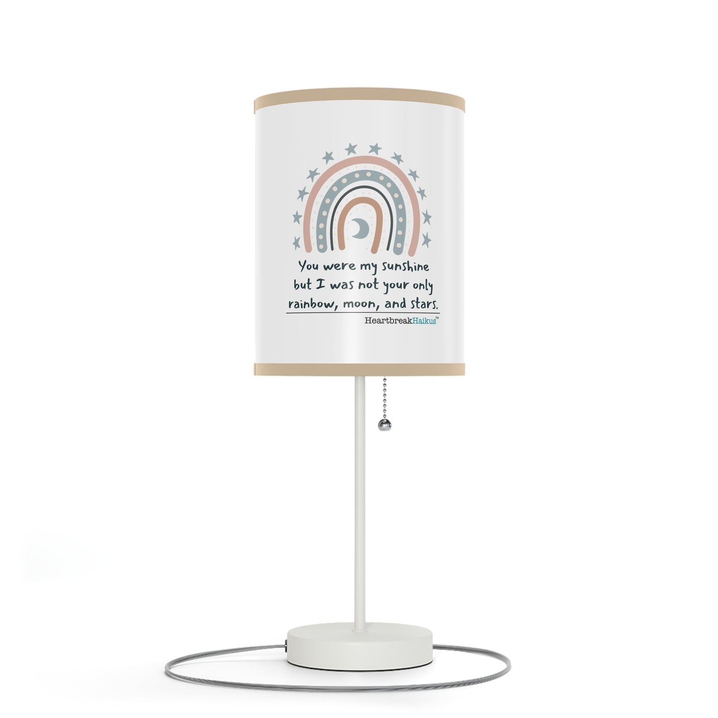 You Were My Sunshine Haiku - Modern Table Lamp (Summer 2025 Collection)