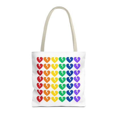 It's Not You/Me Haiku - Tote Bag (Rainbow Heartbreak Collection - Only Hearts Design)