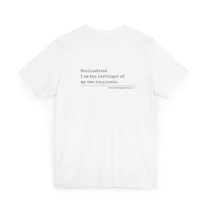 This classic unisex jersey short sleeve tee fits like a well-loved favorite. Soft cotton and quality print make users fall in love with it over and over again. These t-shirts have-ribbed knit collars to bolster shaping. The shoulders are tapered for a bet