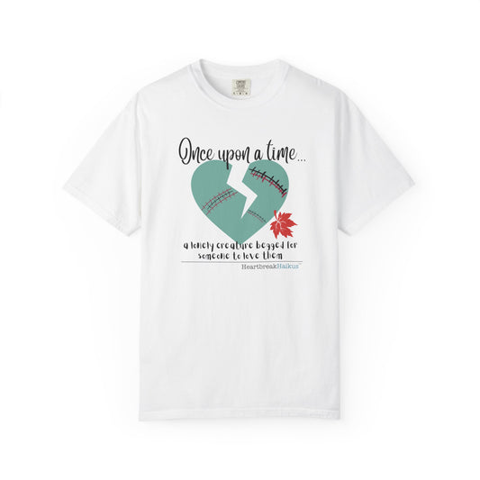 A Lonely Creature Begged Frankenstein - Once Upon a Time Design (Modern Frankenstein Design))