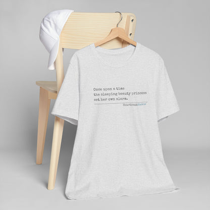 Sleeping Beauty's Alarm. Unisex Jersey T-Shirt  (lightweight)
