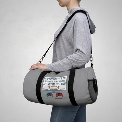 it's not me/you... - Duffel Bag (Gamer Gray)