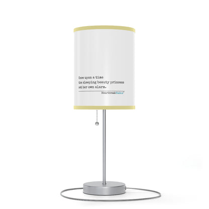 Sleeping Beauty's Alarm Haiku - Modern Table Lamp
