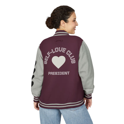 Self-Love Club President - Letterman-Style Jacket
