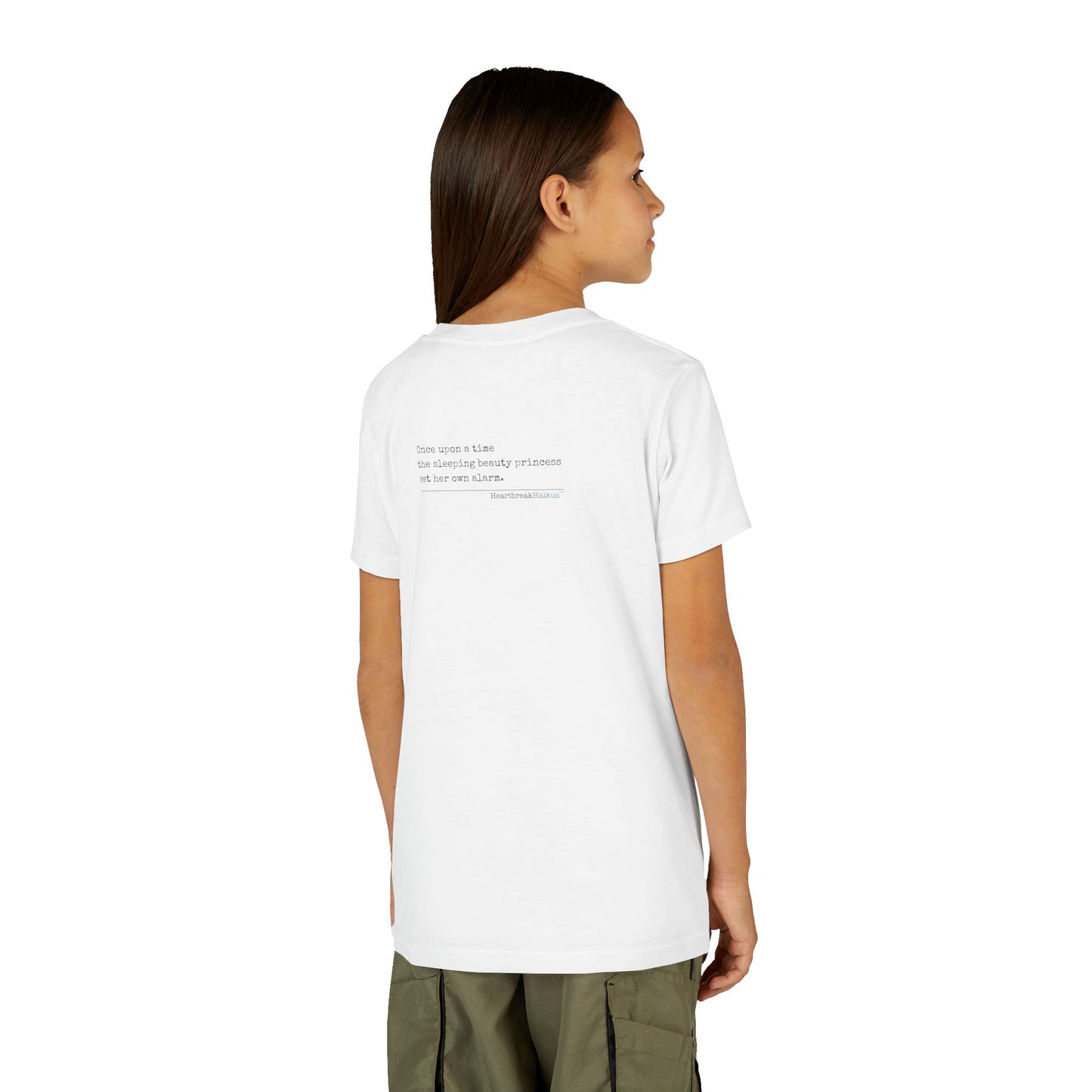 Sleeping Beauty's Alarm Haiku - Youth Short Sleeve Tee