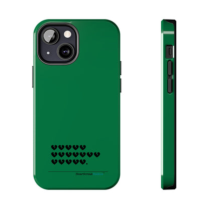 Hieroglyph Heartbreak Haiku Tough Phone Cases (evergreen)