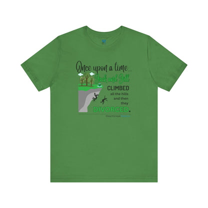 Jack and Jill Divorced Haiku - Short Sleeve T-Shirt