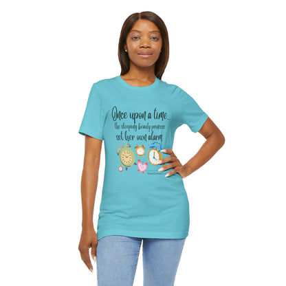 Sleeping Beauty's Alarm Haiku - Short Sleeve T-Shirt