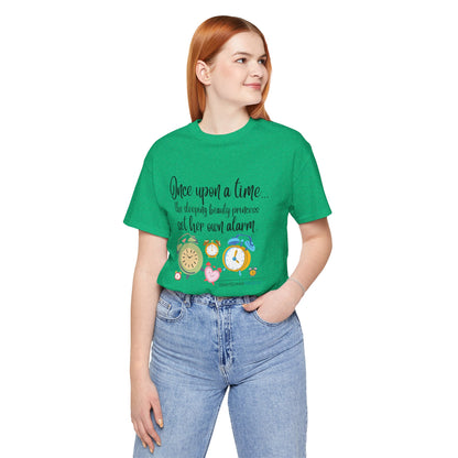 Sleeping Beauty's Alarm Haiku - Short Sleeve T-Shirt