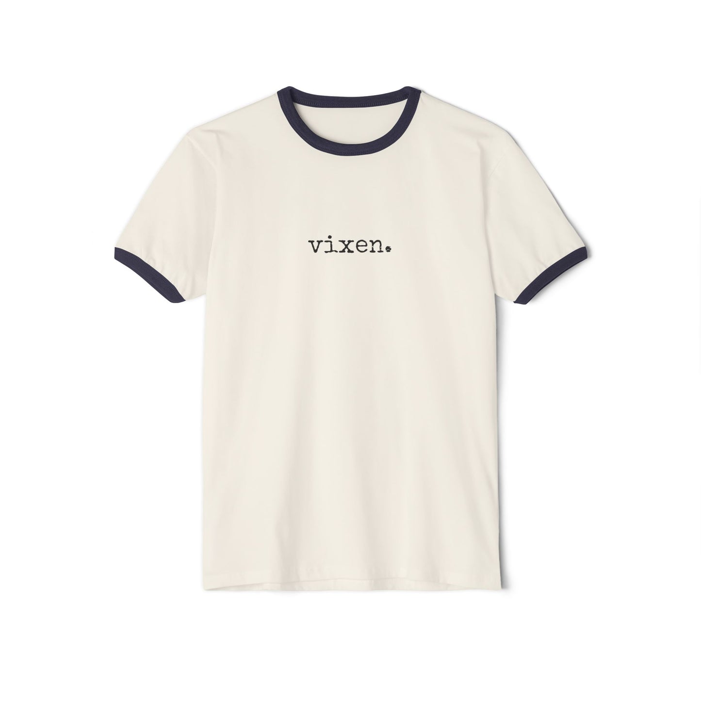 Vixen. University Ringer Tee - (The One Word Collection)