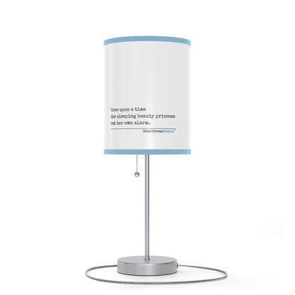 Sleeping Beauty's Alarm Haiku - Modern Table Lamp