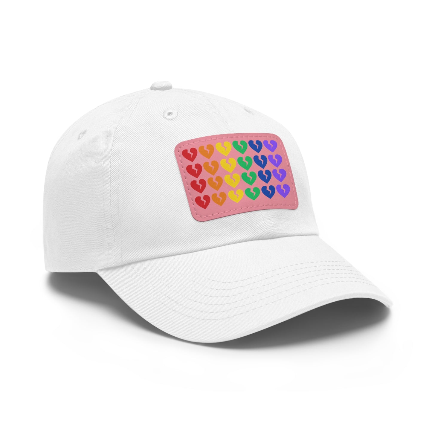 Only Hearts - Adjustable Baseball Cap (Rainbow Hearts Collection)