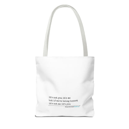 It's Not You/Me Haiku - Tote Bag (Rainbow Hearts Collection)