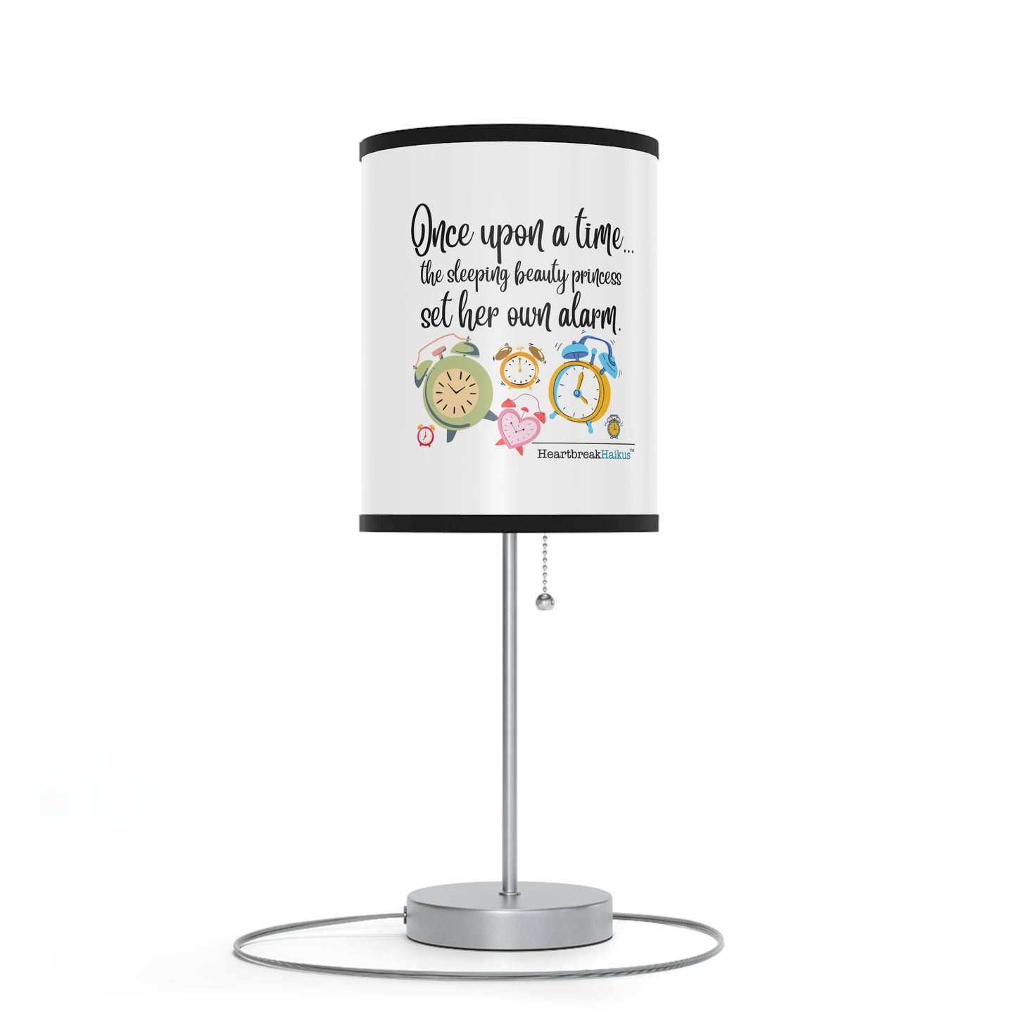 Sleeping Beauty's Alarm Haiku - Modern Table Lamp