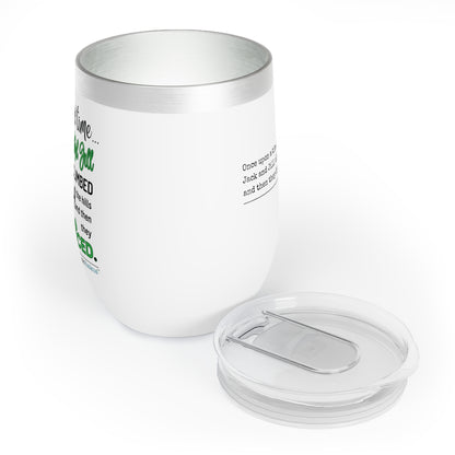 Jack and Jill divorced - Chill Wine Tumbler (Dual-design printing)