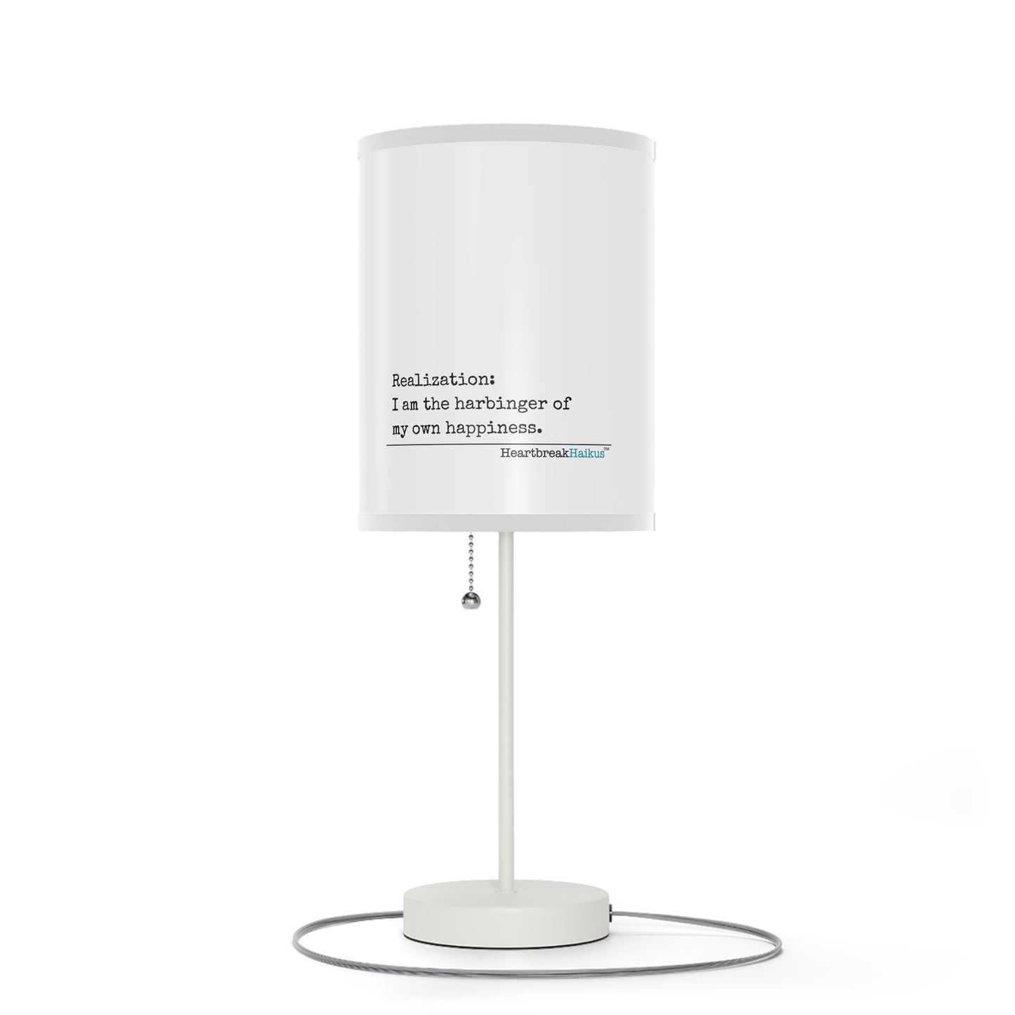 Harbinger of Happiness Haiku - Modern Table Lamp