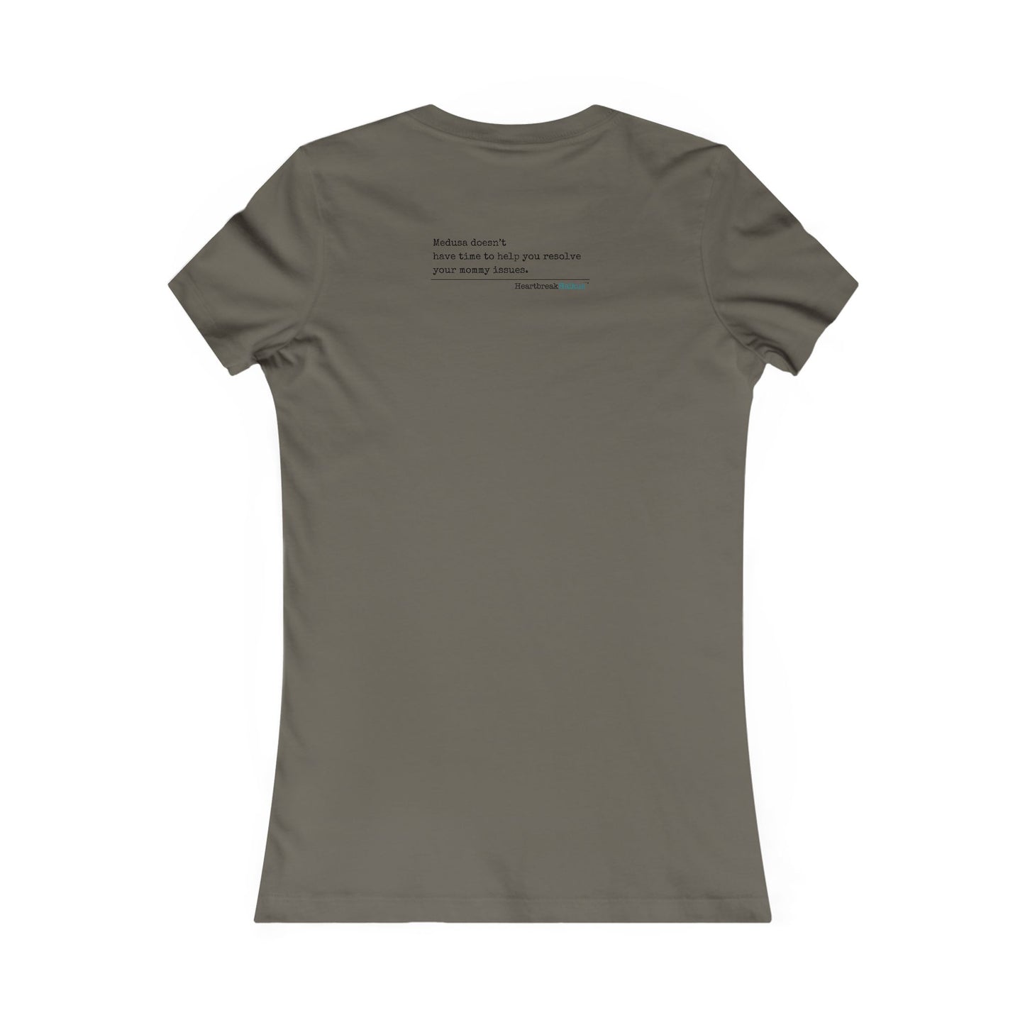 Medusa and Your Mommy Haiku - Slim-Fit T-Shirt