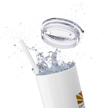 You Were My Sunshine Haiku - Skinny Venti Tumbler with Eco-Friendly, Reusable, Matching Straw, 20oz