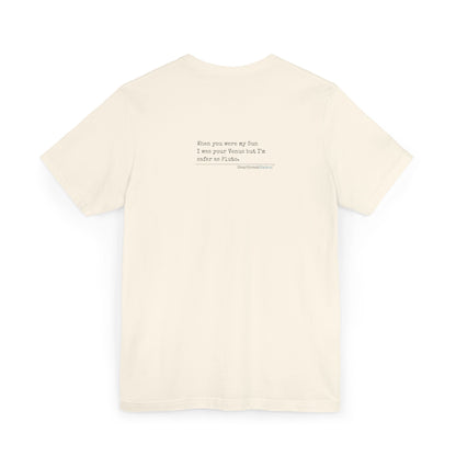 Safer as Pluto Haiku - Unisex Jersey T-Shirt  (lightweight)