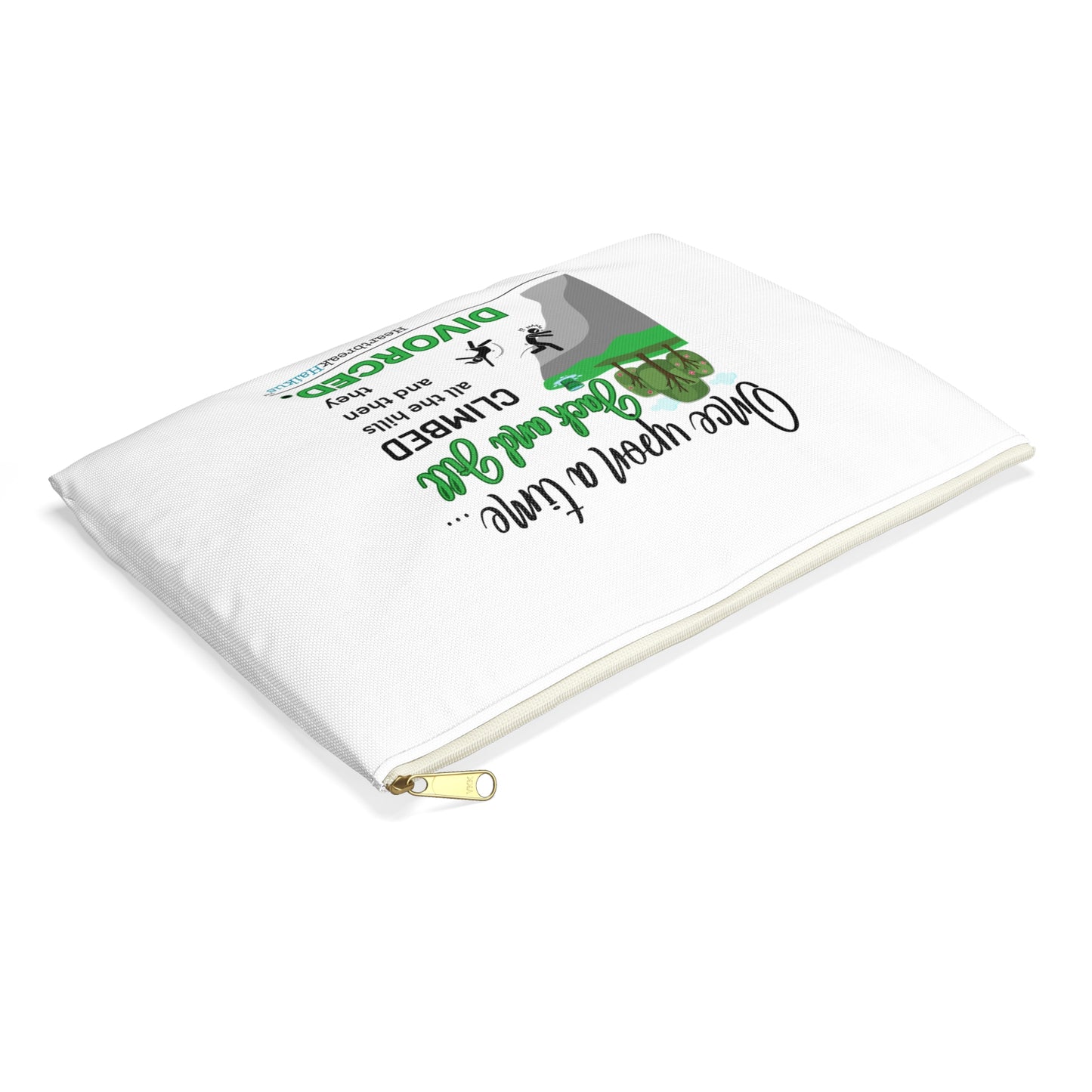 Jack and Jill Divorced. Accessory Pouch