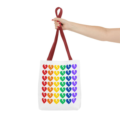 It's Not You/Me Haiku - Tote Bag (Rainbow Heartbreak Collection - Only Hearts Design)