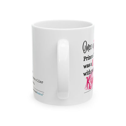 Prince Charming's Poison Kisses Haiku - Dual-Design Ceramic Mug (11oz or 15oz)