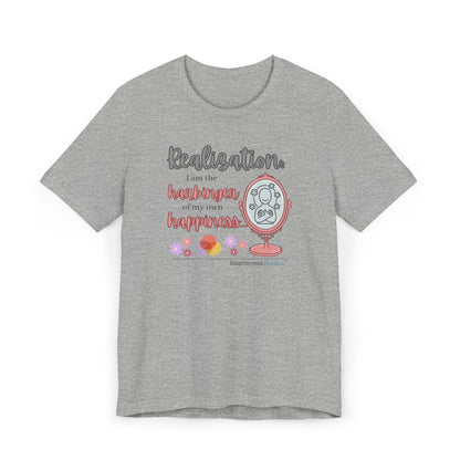 Harbinger of Happiness Haiku - Lightweight Jersey T-Shirt