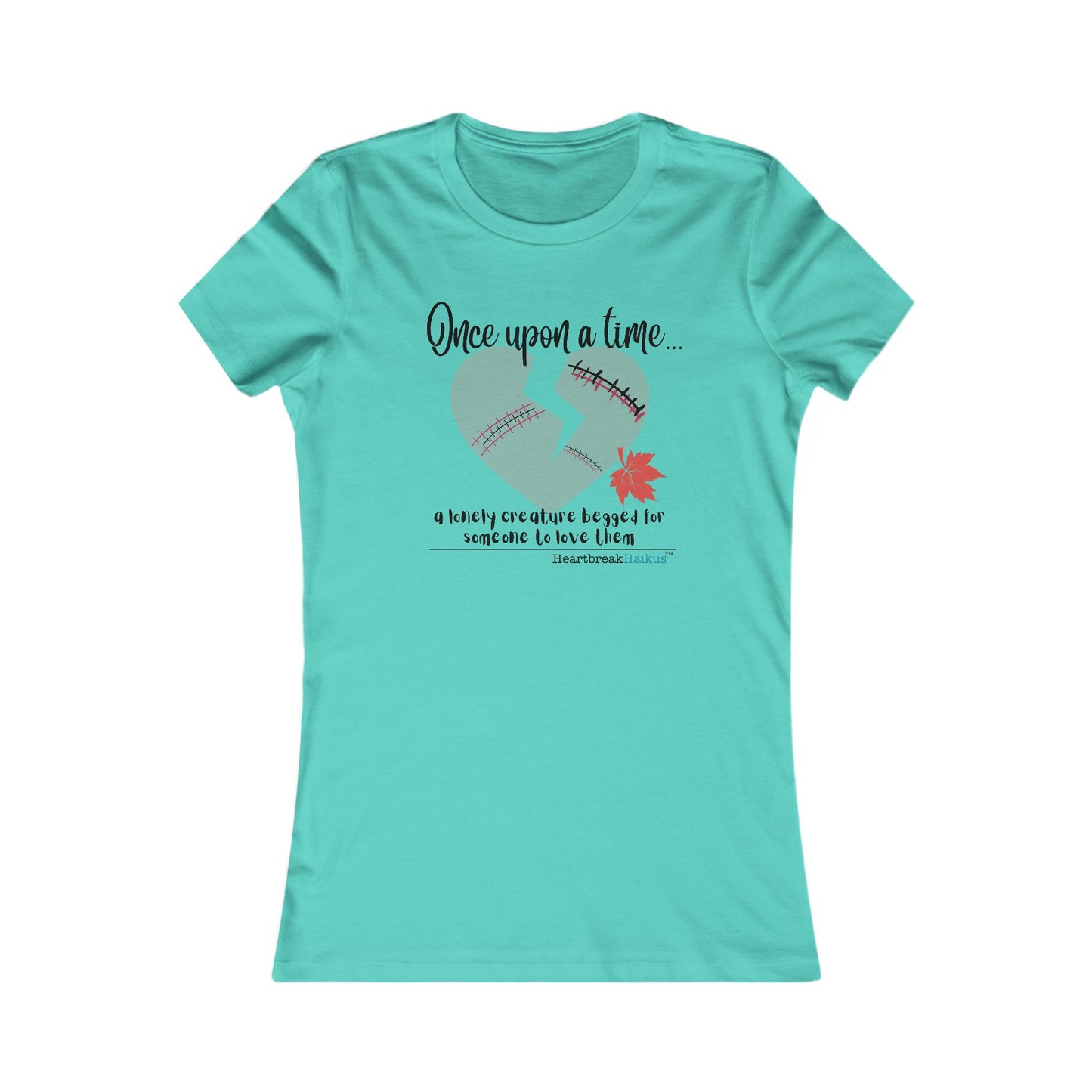 A Lonely Creature Begged Frankenstein Haiku - Slim-Fit T-Shirt - Frankenstein 2025 Makeover