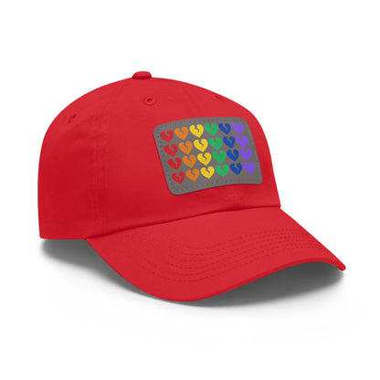 Only Hearts - Adjustable Baseball Cap (Rainbow Hearts Collection)