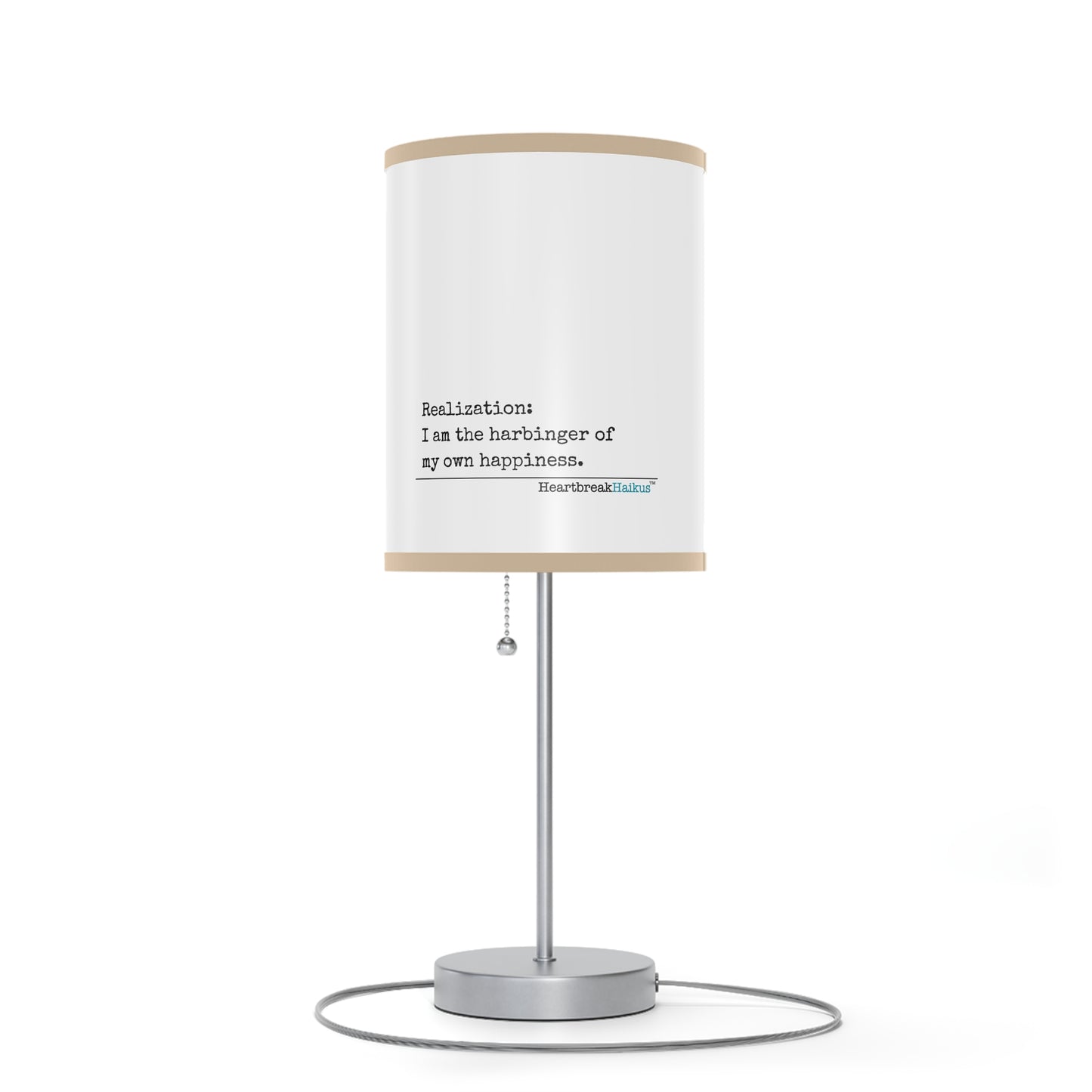 Harbinger of Happiness Haiku - Modern Table Lamp