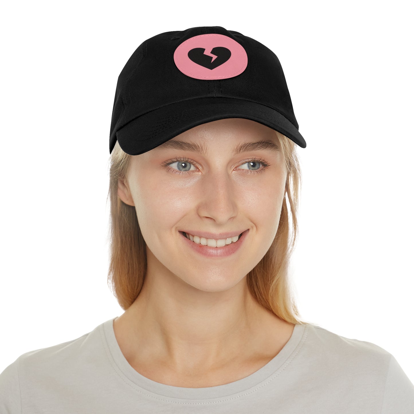 Solo Heart - Leather Patch, Casual Hat (Only Hearts Collection)