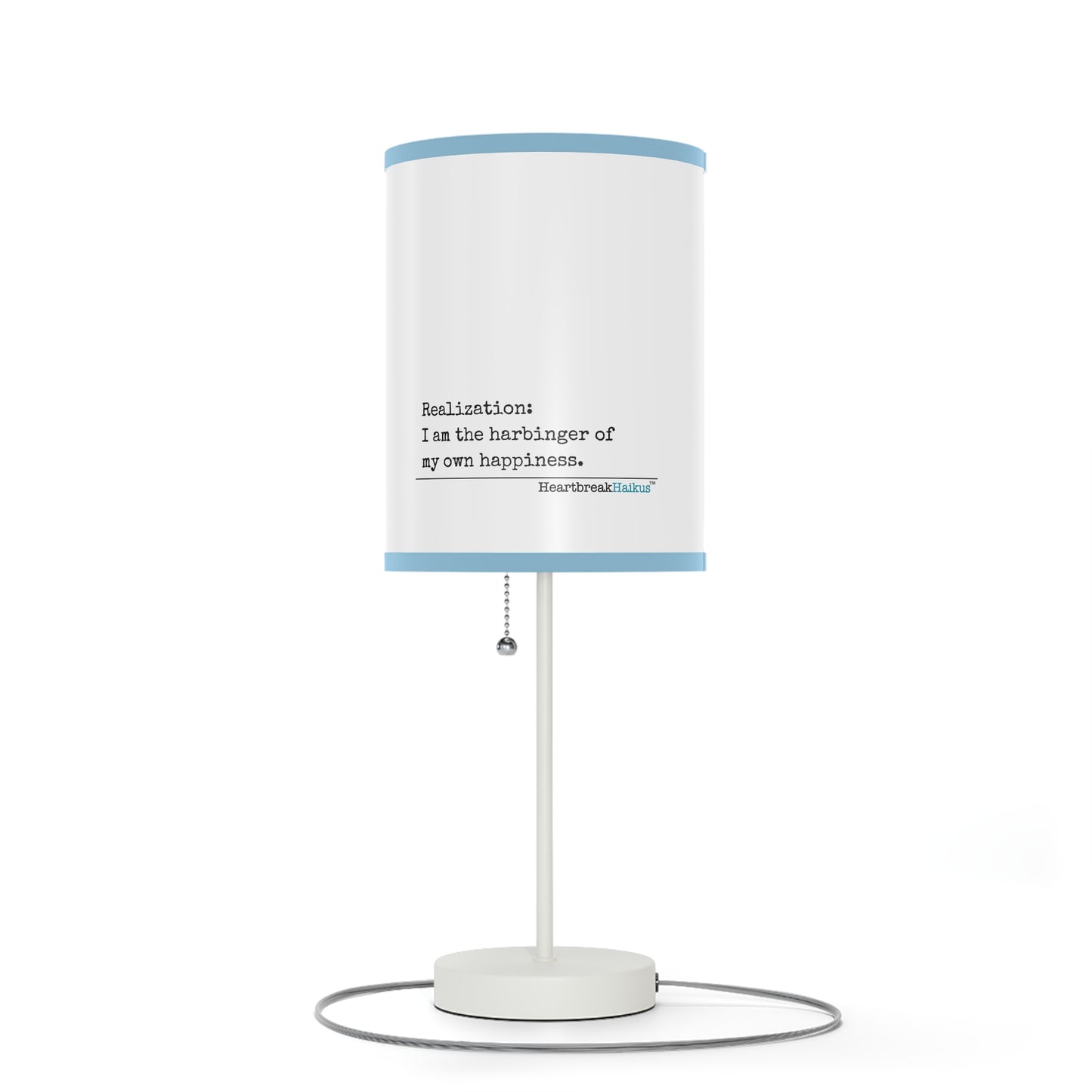 Harbinger of Happiness Haiku - Modern Table Lamp