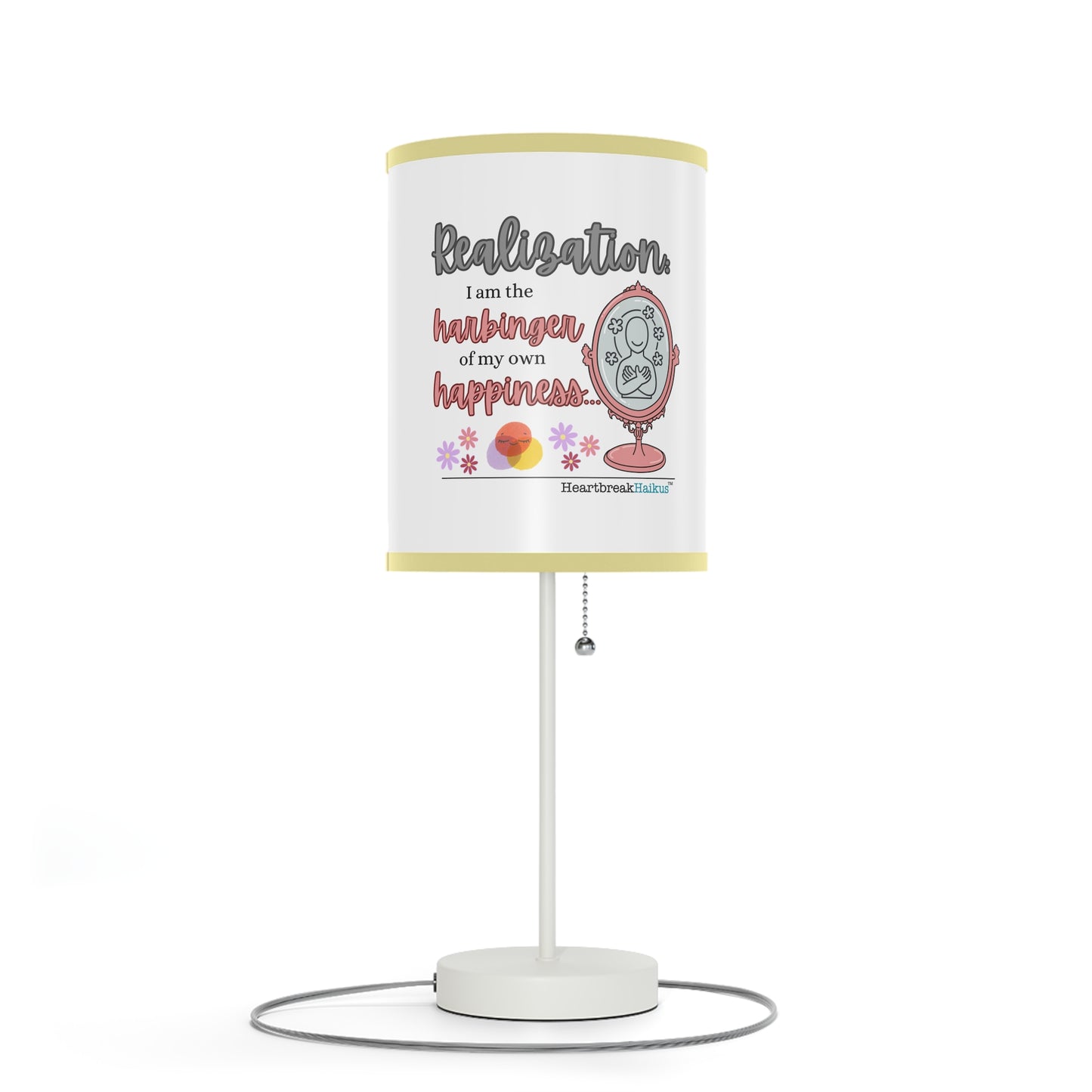 Harbinger of Happiness Haiku - Modern Table Lamp